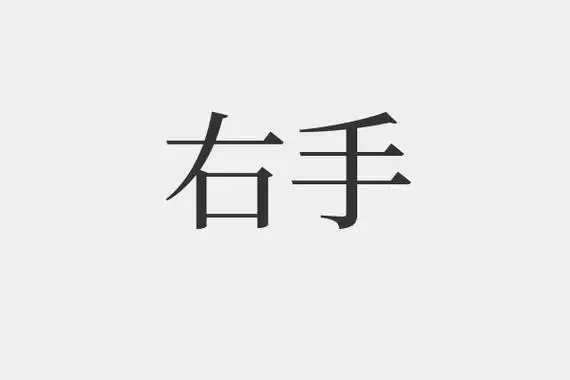 右手是什么意思,右手的拼音和解释