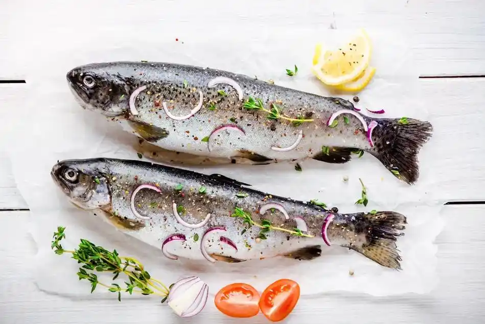 (1)三文鱼 三文鱼是鲑鱼的一种,体呈 - 抖音