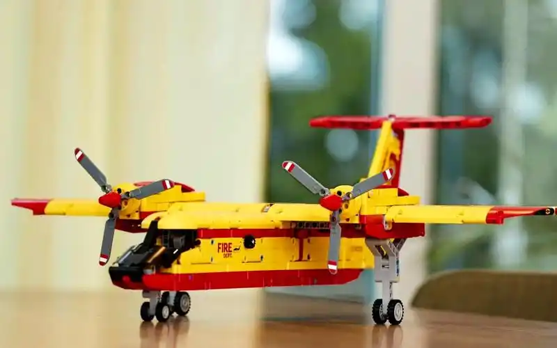 乐高机械组42152消防飞机拼砌说明书,乐高科技组moc免费图纸,云拼砌