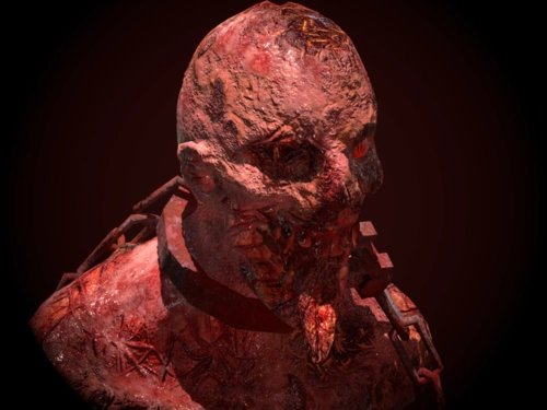 丧尸_犁作品_角色/人物/生物_cg模型网