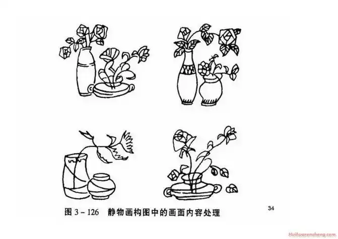 静物简笔画法图例2