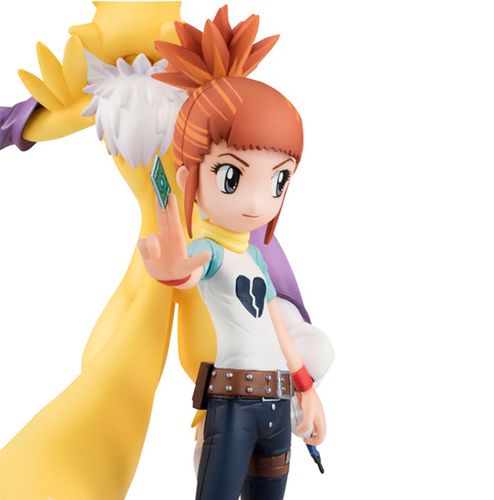 正版现货megahousegem数码宝贝数码暴龙妖狐牧野留姬手办