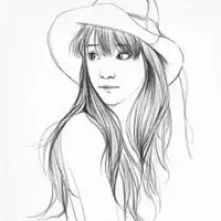 女生以下是小编精心整理的关于铅笔画美女头像图片 铅笔画素描美少女