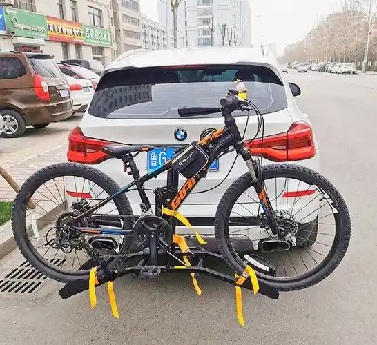 汽车自行车架后挂车载汽车自行车架suv悬挂方口改装折叠后备箱车尾后