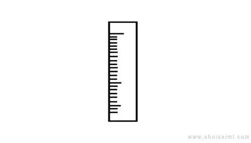 尺子简笔画怎么画尺子简笔画顺序