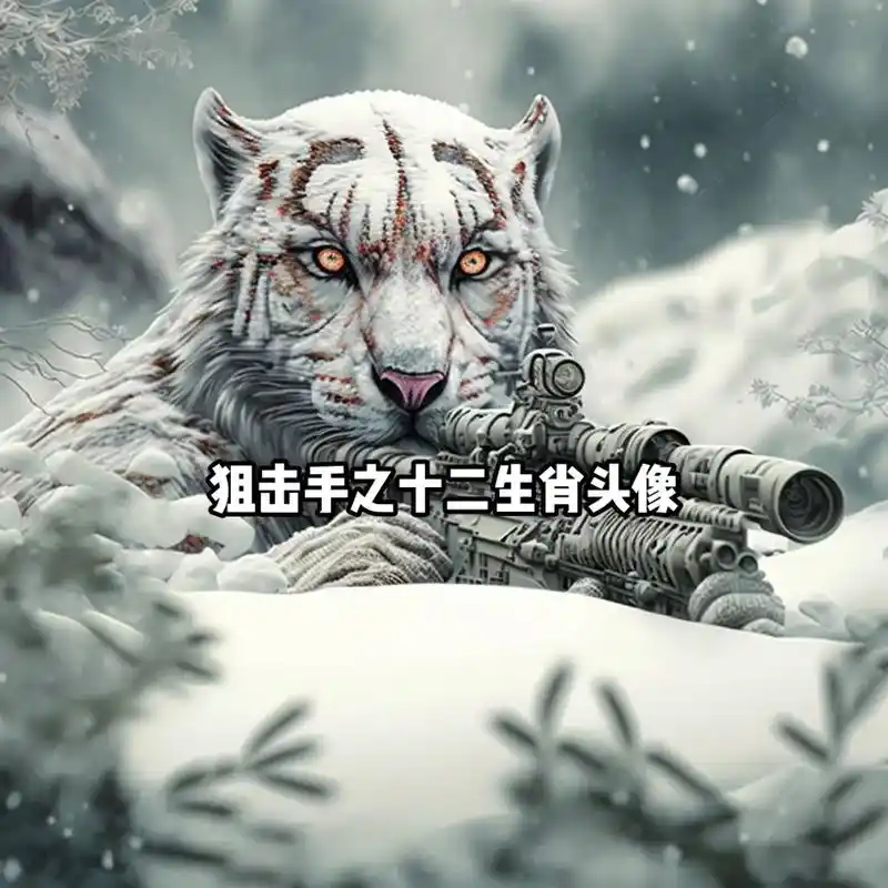 狙击手版十二生肖头像点击上方可以获取原图哦