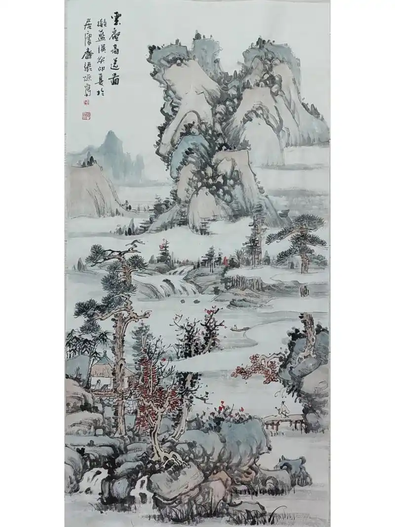 当代山水画大家张燥作品欣赏