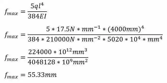 挠度是什么,实际工程中挠度计算实例