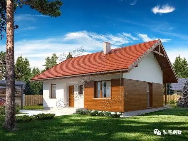 农村一层日式小别墅设计外观亮丽附上室内装修图