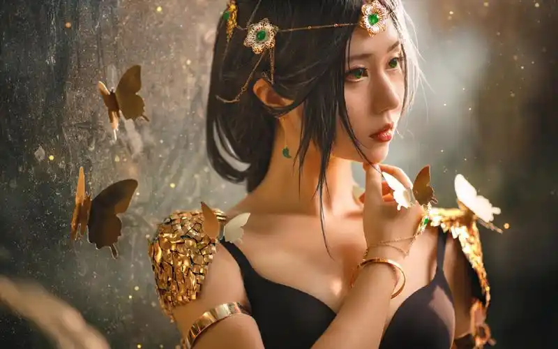 鬼刀风铃公主性感cos写真