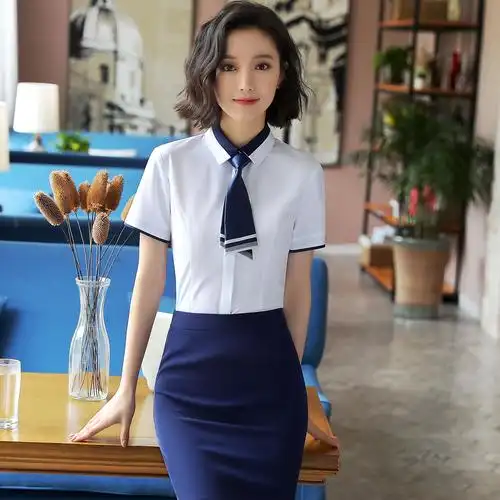 女装职业时尚大码ol套装正装女士工作服工装衬衫