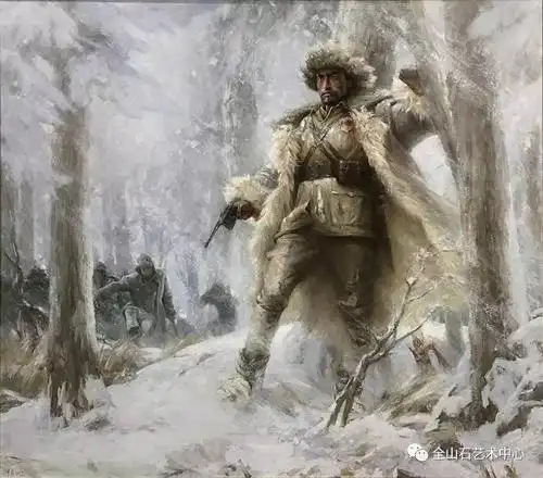 李前杨靖宇将军跋涉与追索中国美术学院全山石油画高级创研班汇报展