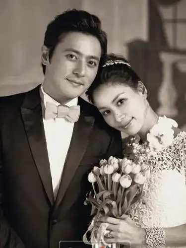 张东健结婚照曝光 太太高小英想儿女双全(图)