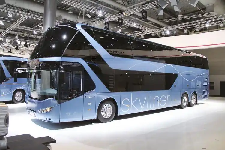 the double deck skyliner coach is now to be built at the state