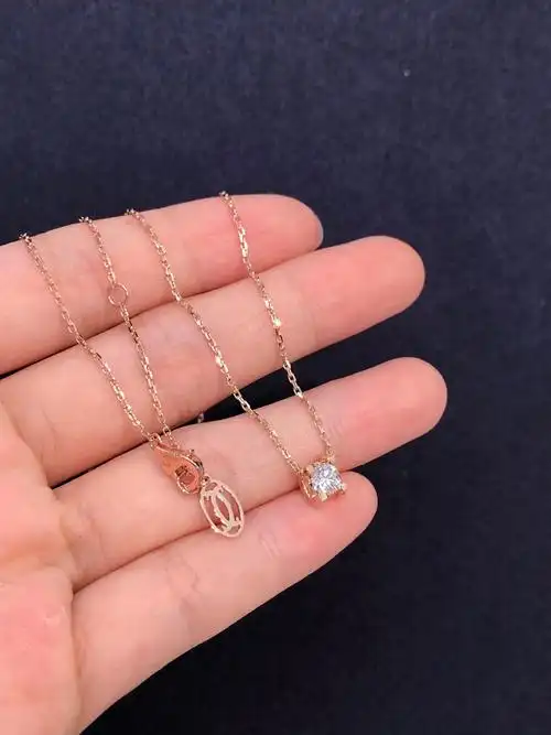 卡地亚钻石牛头款cdecartier项链