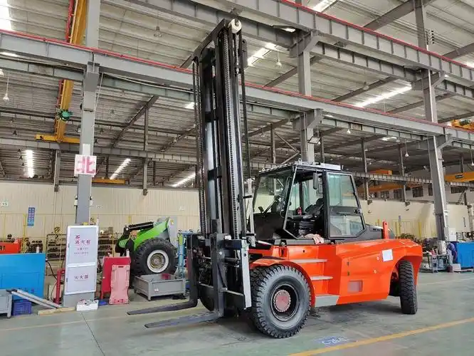 高门架16吨叉车集装箱空箱堆高叉车