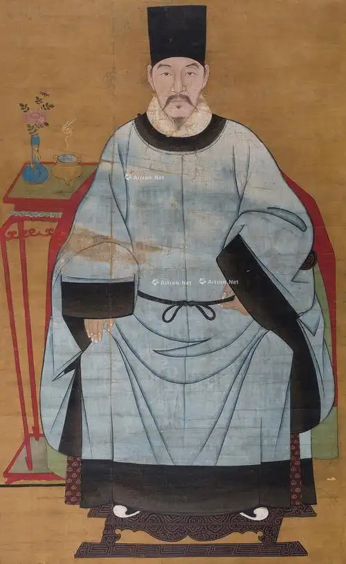 【祖先像 立轴 绢本】拍卖品_图片_价格_鉴赏_绘画_雅昌艺术品拍卖网