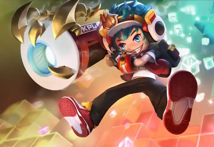 鲁班七号kpl限定星元皮肤来袭,红白机元素复古,情怀分拉满