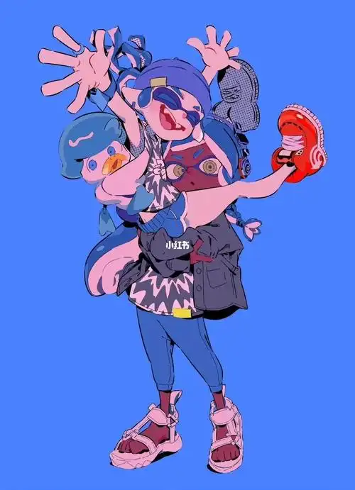 插画分享|独特的画风