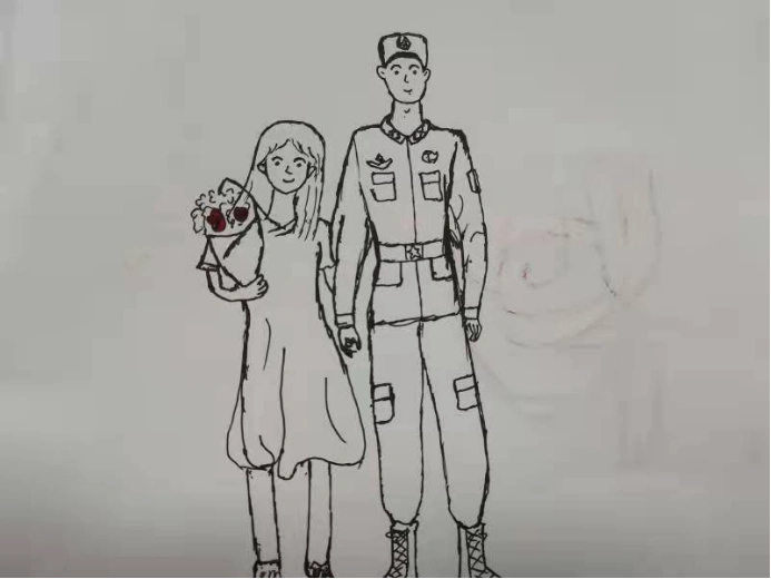 疫情期间的军恋,艰难而美好