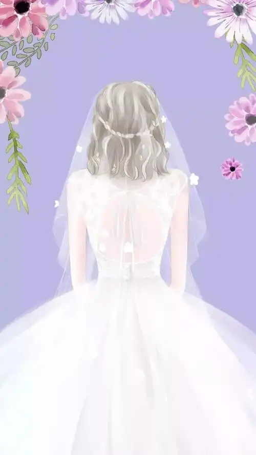 婚庆婚礼篇请收下你要的女生唯美婚纱壁纸