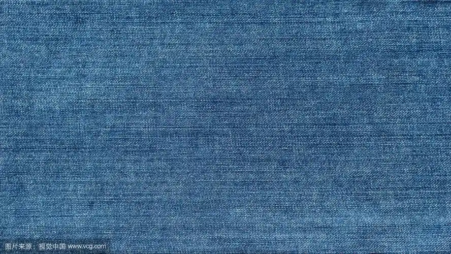 蓝色牛仔布纹理背景.特写牛仔面料的纹理和图案
