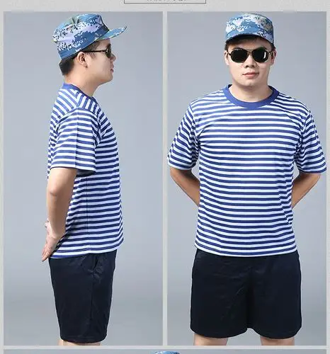 07海体能训练服 夏季短袖作训服套装 男士t恤海魂衫 海洋体训服
