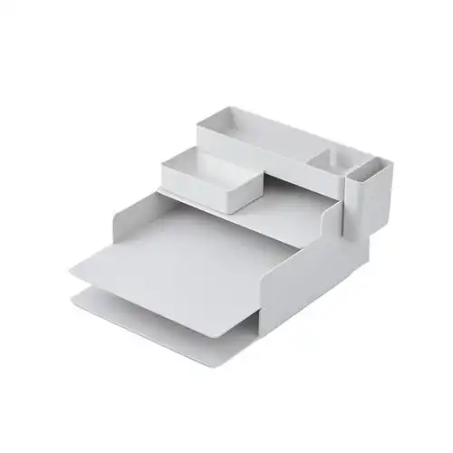 muji无印良品abs树脂收纳笔筒储物办公办公桌桌面笔筒