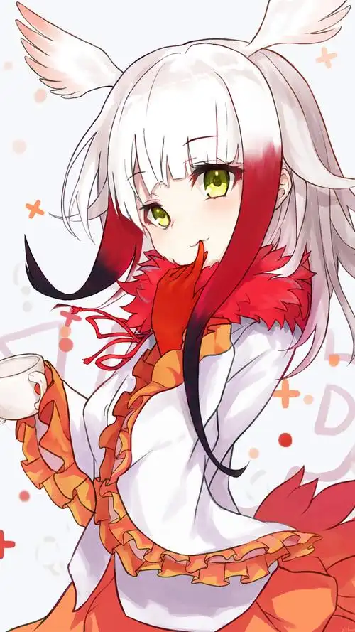 可爱软萌动漫猫耳少女手机壁纸