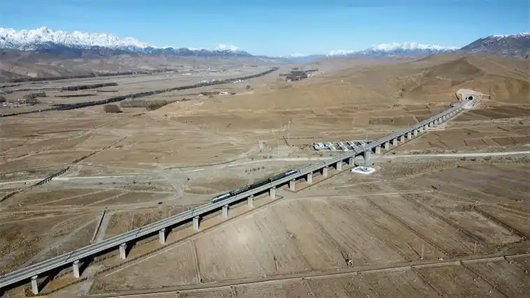 兰张高铁兰武段联调联试正式启动 - 建设 - 人民铁道网 - 中国铁路