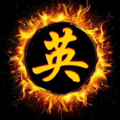 编号1501,霸气火焰圈,33个姓氏-微信头像,百家姓氏微信头像,名字壁纸