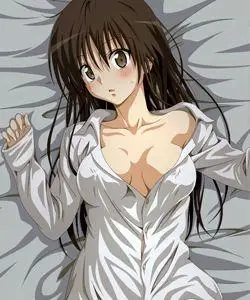 动漫大胸美女简笔画