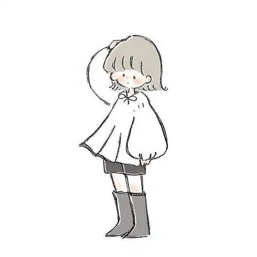 动漫 简笔画 卡通 漫画 手绘 头像 线稿 640_640