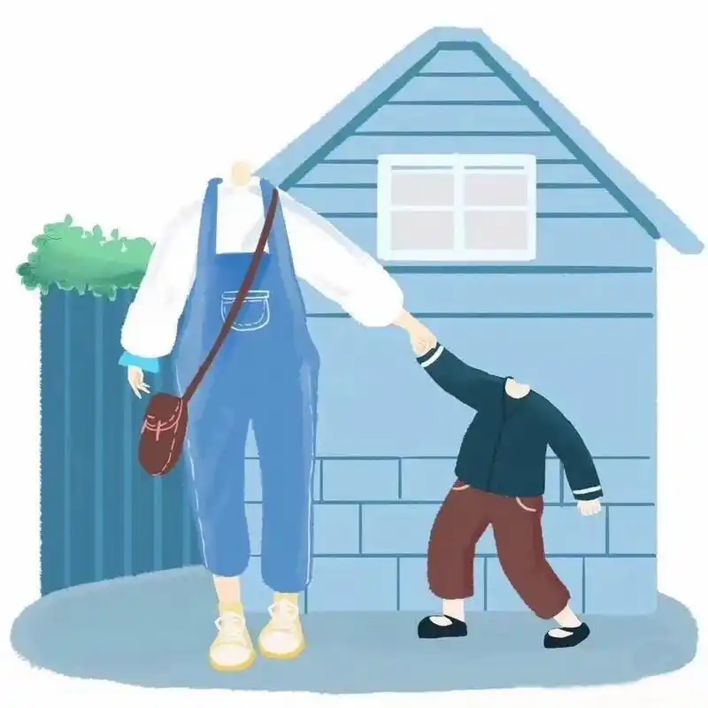 宝宝抠图素材 亲子妈妈和孩子可爱卡通人物抠图素材 整理不易,请礼貌