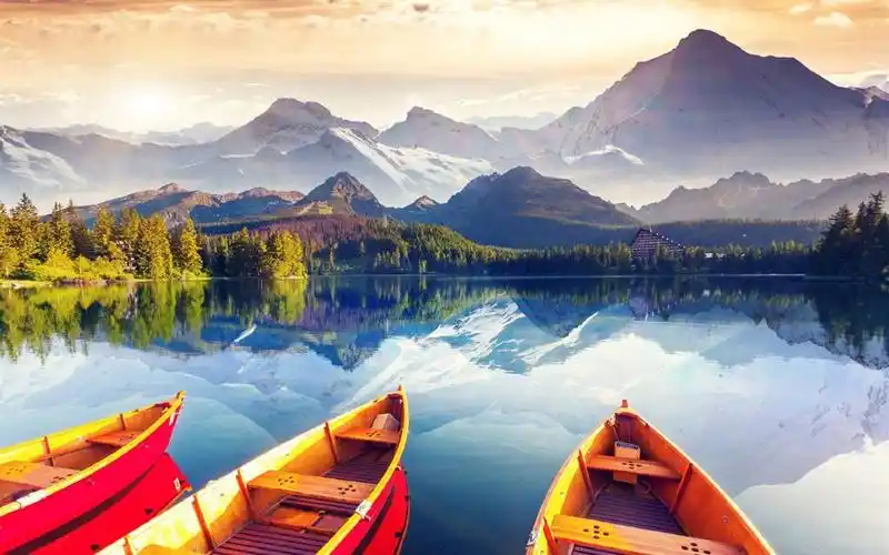 意境清新山水,高清图片,电脑桌面-壁纸族