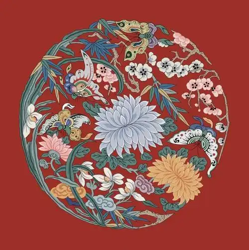 中国传统文化图案素材收集库·三十七 纹样图案素材来自#大数据看看我