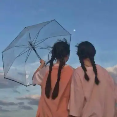 唯美闺蜜头像两人可爱背影