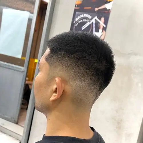 圆寸男士的简约魅力