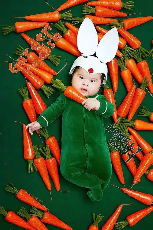 【超值百日照】俏皮宝宝照底片全送