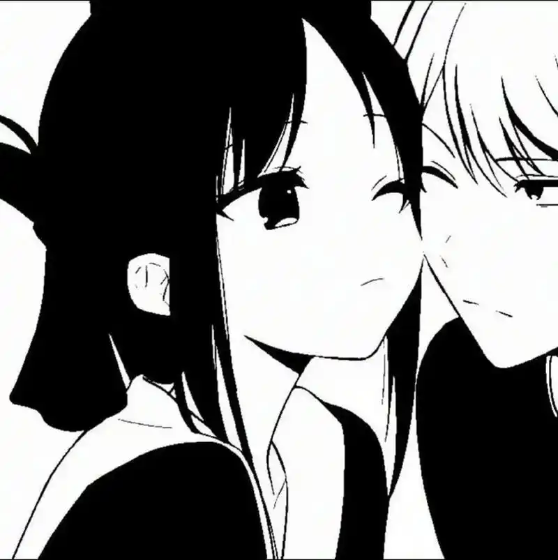 一组好看的黑白动漫情头 #黑白动漫头像# #情侣头像# #动漫情侣头像