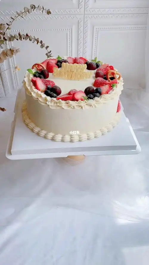 水果简约蛋糕女士蛋糕