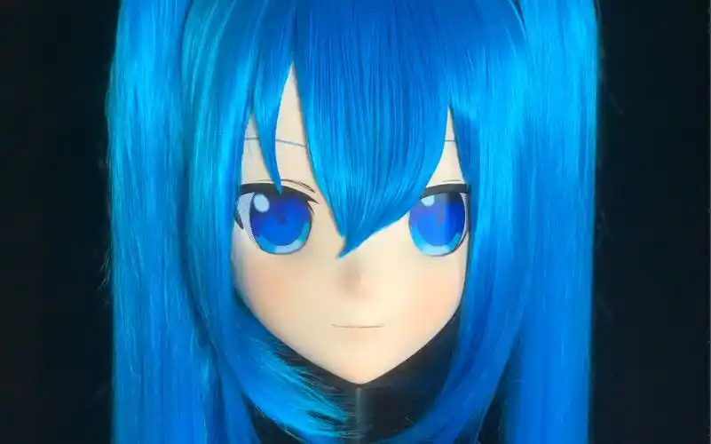 kigurumi 全头带锁头壳 定制角色 初音未来