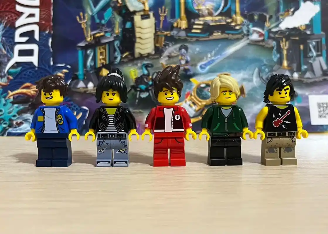 幻影忍者休闲服系列 加上人仔moc 还原电影劳 - 抖音