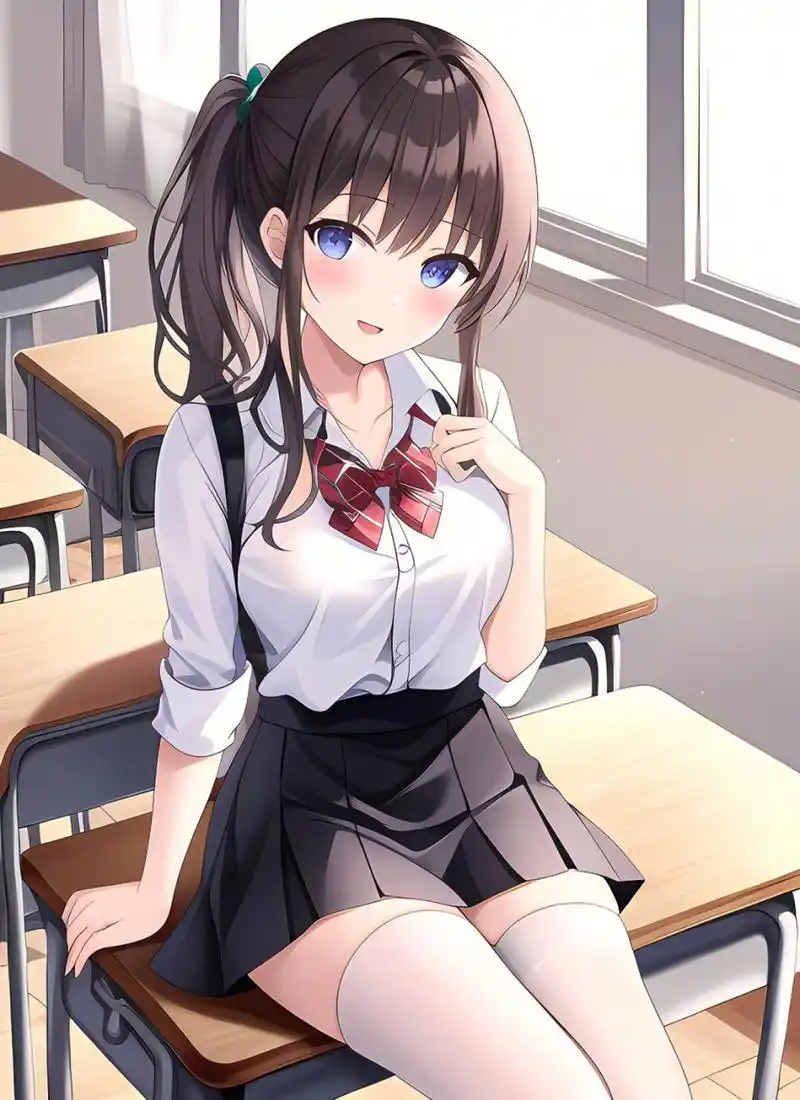 二次元少女背景图 美女背景图