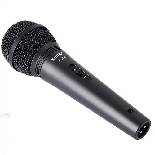 话筒shure舒尔sv100sv200有线动圈家用直播唱歌麦克风