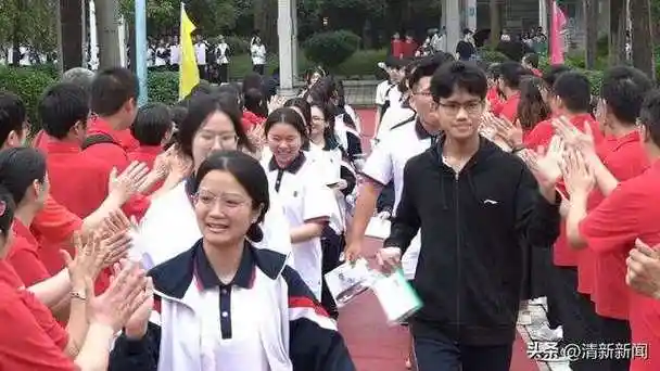 多图直击!清新高考首日!