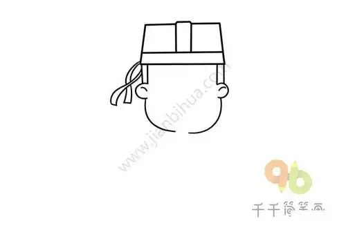 吴用的简笔画步骤儿童版