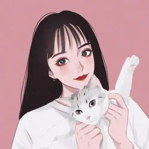 精选微信头像超酷女生头像这画风爱了爱了