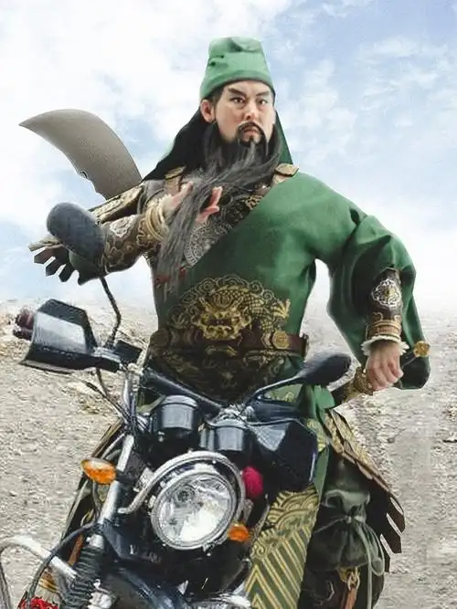 关羽   #三国演义   #机车