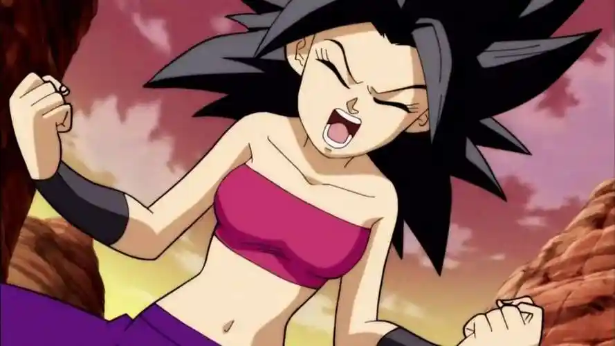 卡莉芙龙珠超最漂亮的这位女赛亚人卡莉芙拉也要变身超蓝了卡莉芙